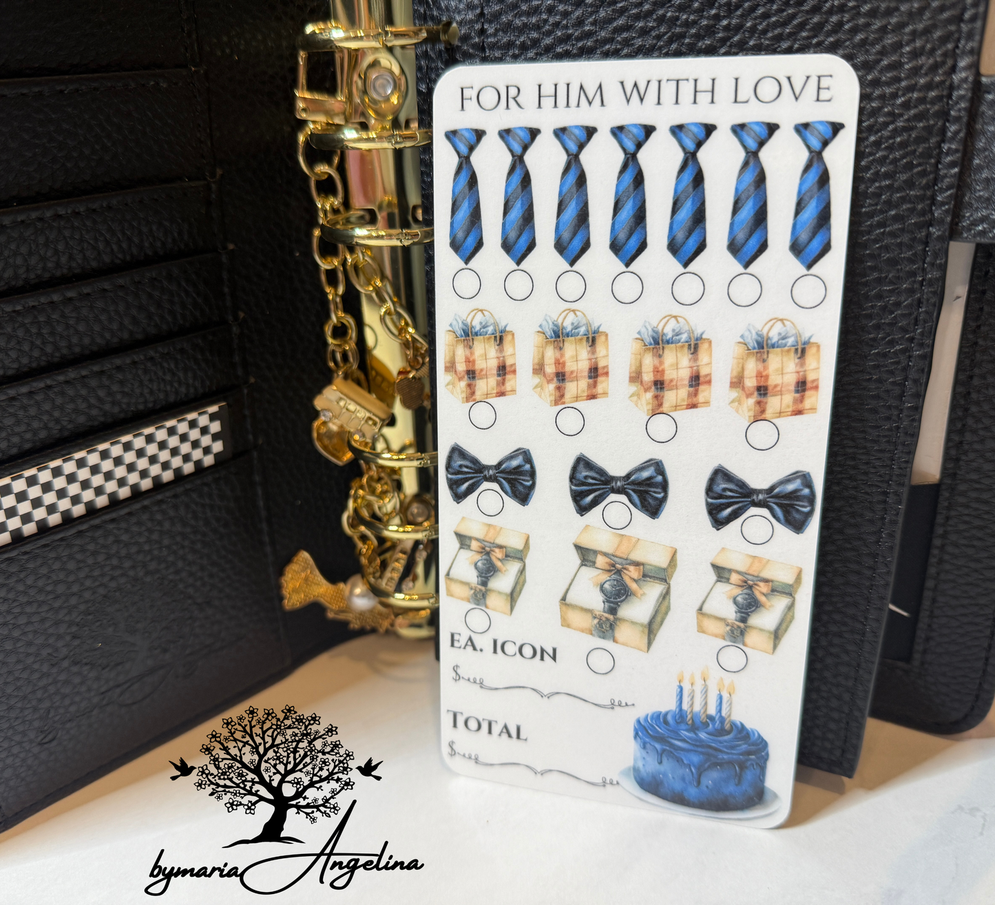For Him with Love Savings Challenge A6 Insert