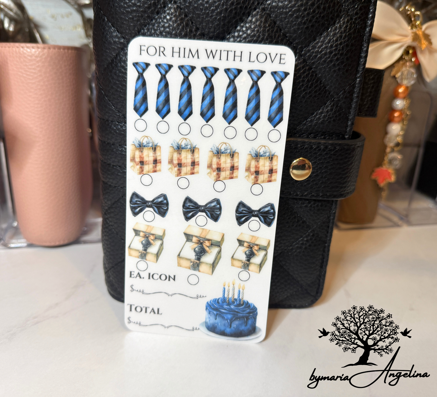For Him with Love Savings Challenge A6 Insert