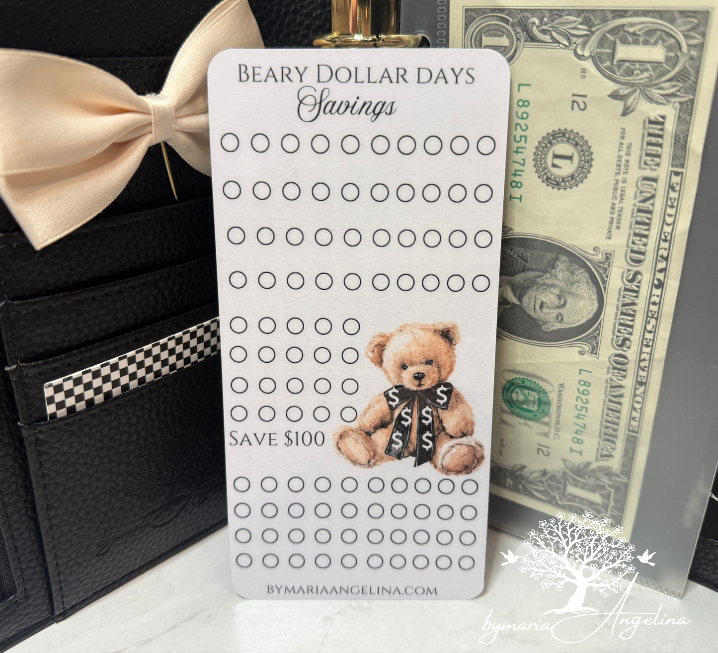 Beary Dollar Days Savings Challenge