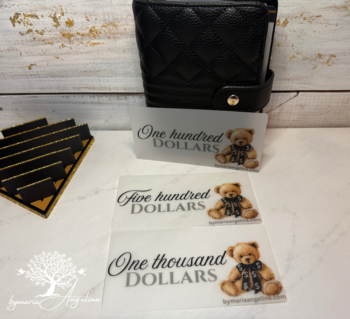 Beary-Cute Cash Envelope Placeholders