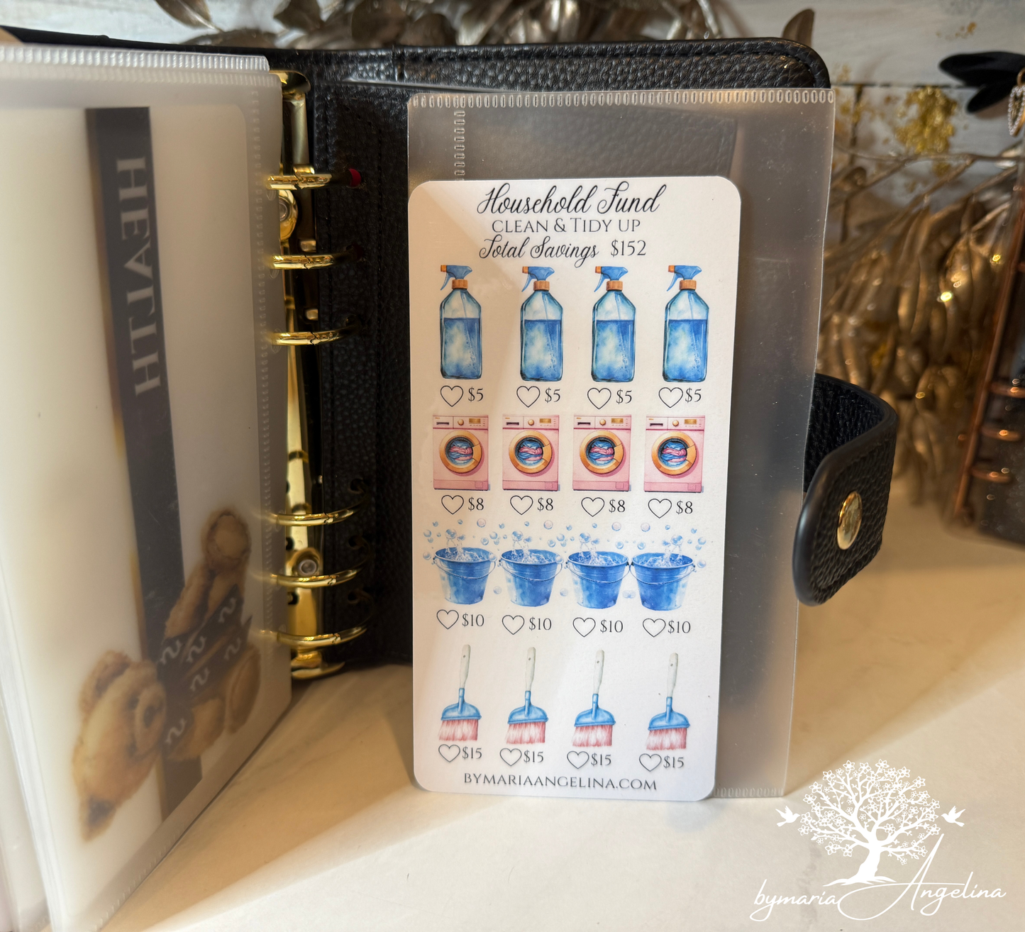 Household Fund Clean & Tidy up saving challenge