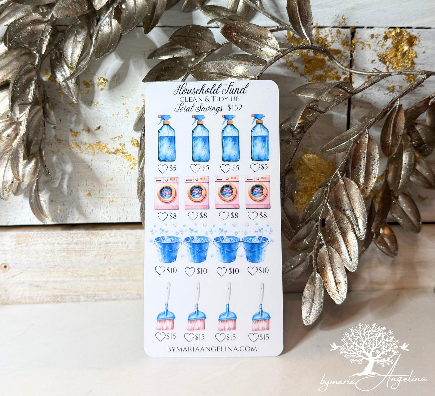 Household Fund Clean & Tidy up saving challenge