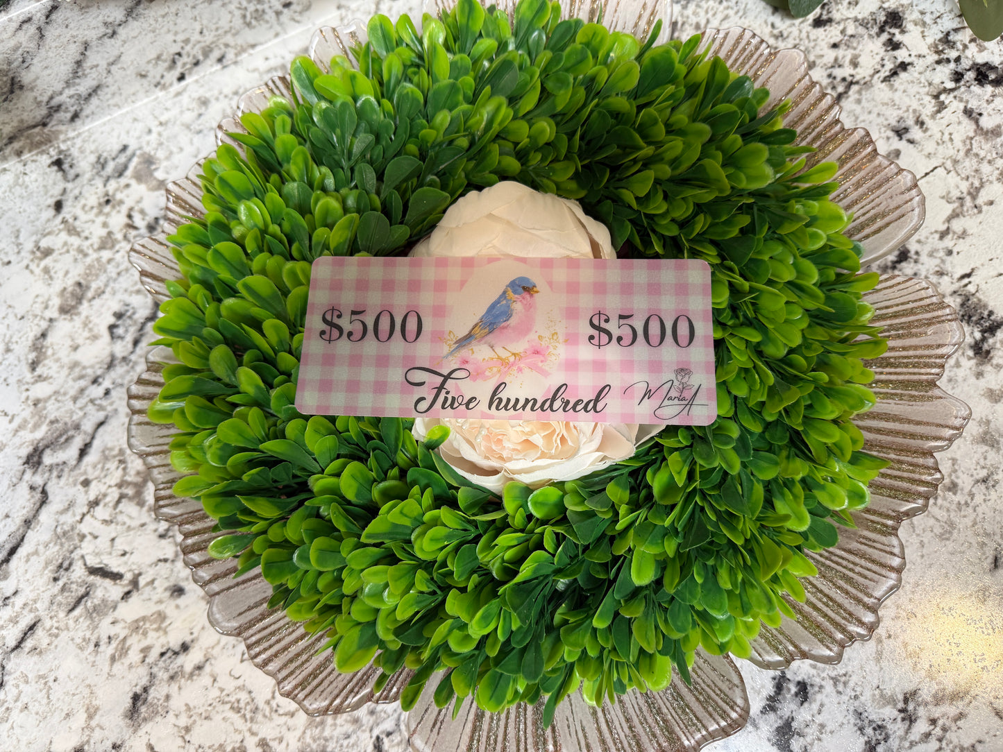 Bluebird Daydream Gingham Placeholders