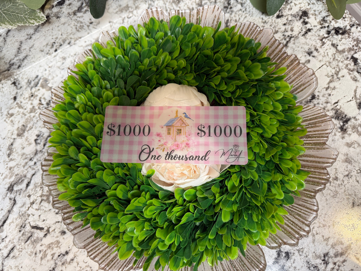 Bluebird Daydream Gingham Placeholders
