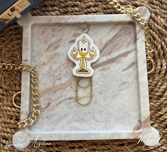 Lumiere Candelabra Enchanted Paper Clip