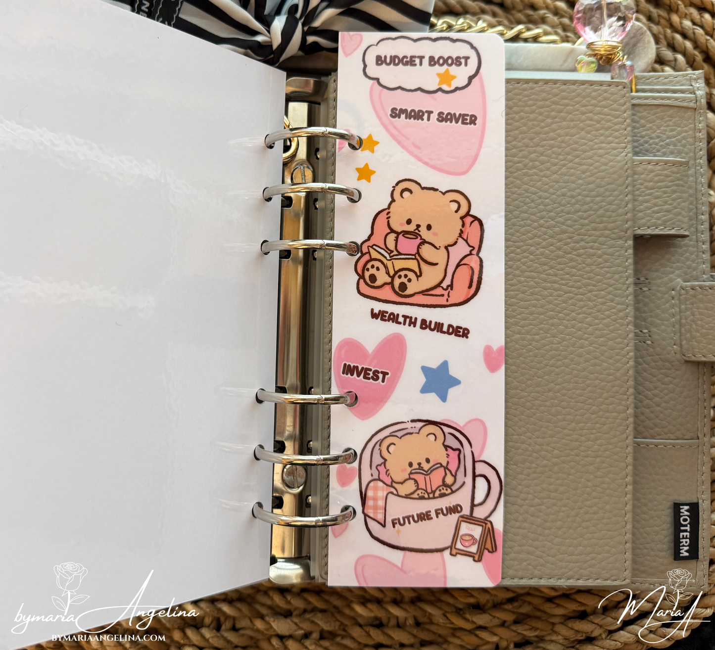 One Chapter Ahead in Savings | A6 Dashboard & Divider Set