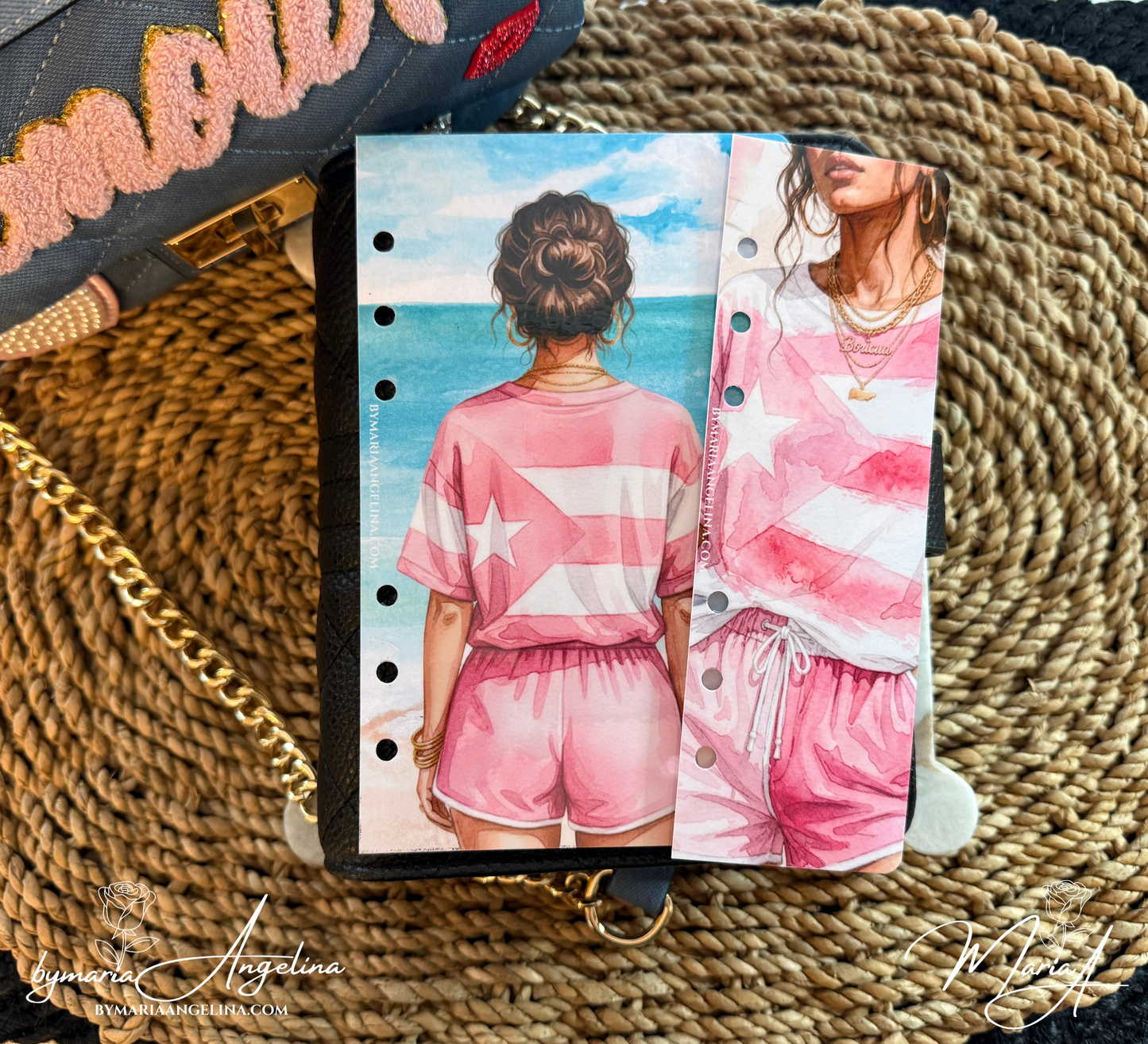 Latina Girl Relax & Recharge Dashboard set