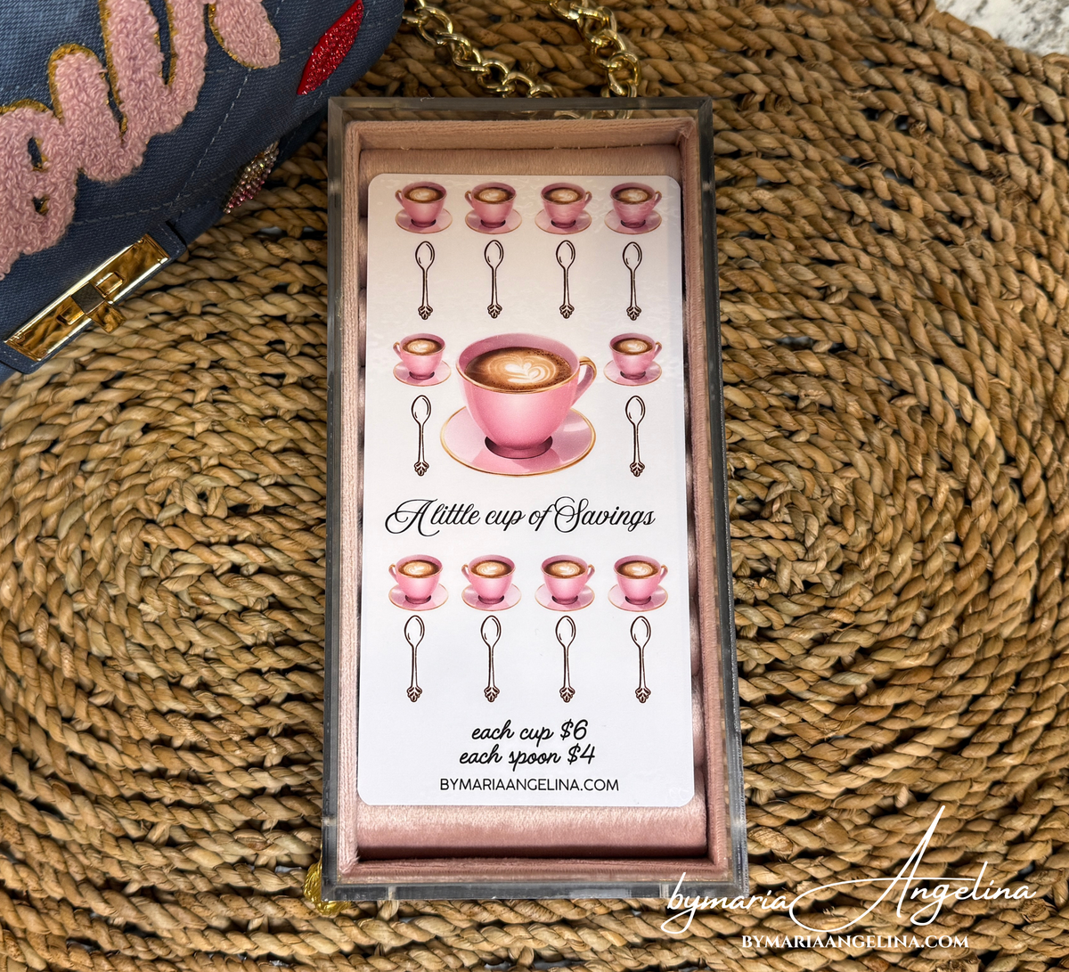 A Little Cup of Savings Challenge ☕💗
