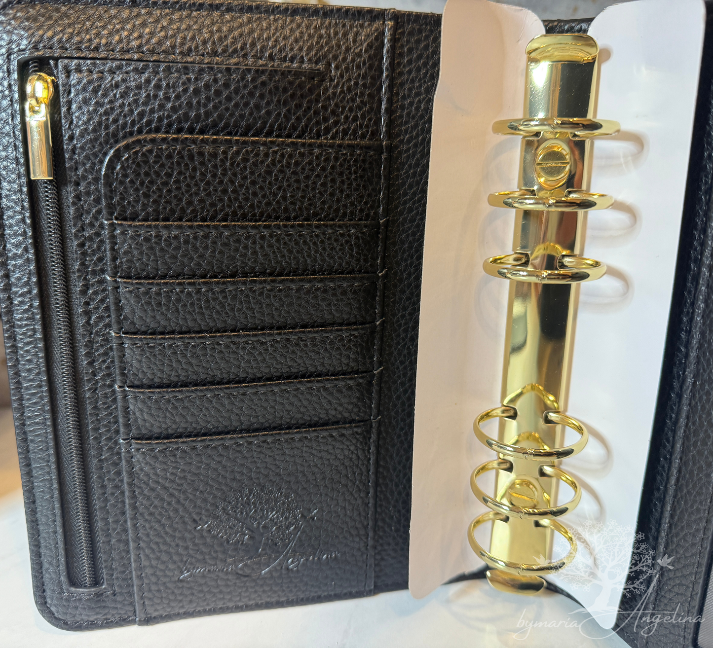 Luxe Glam Black Binder A6