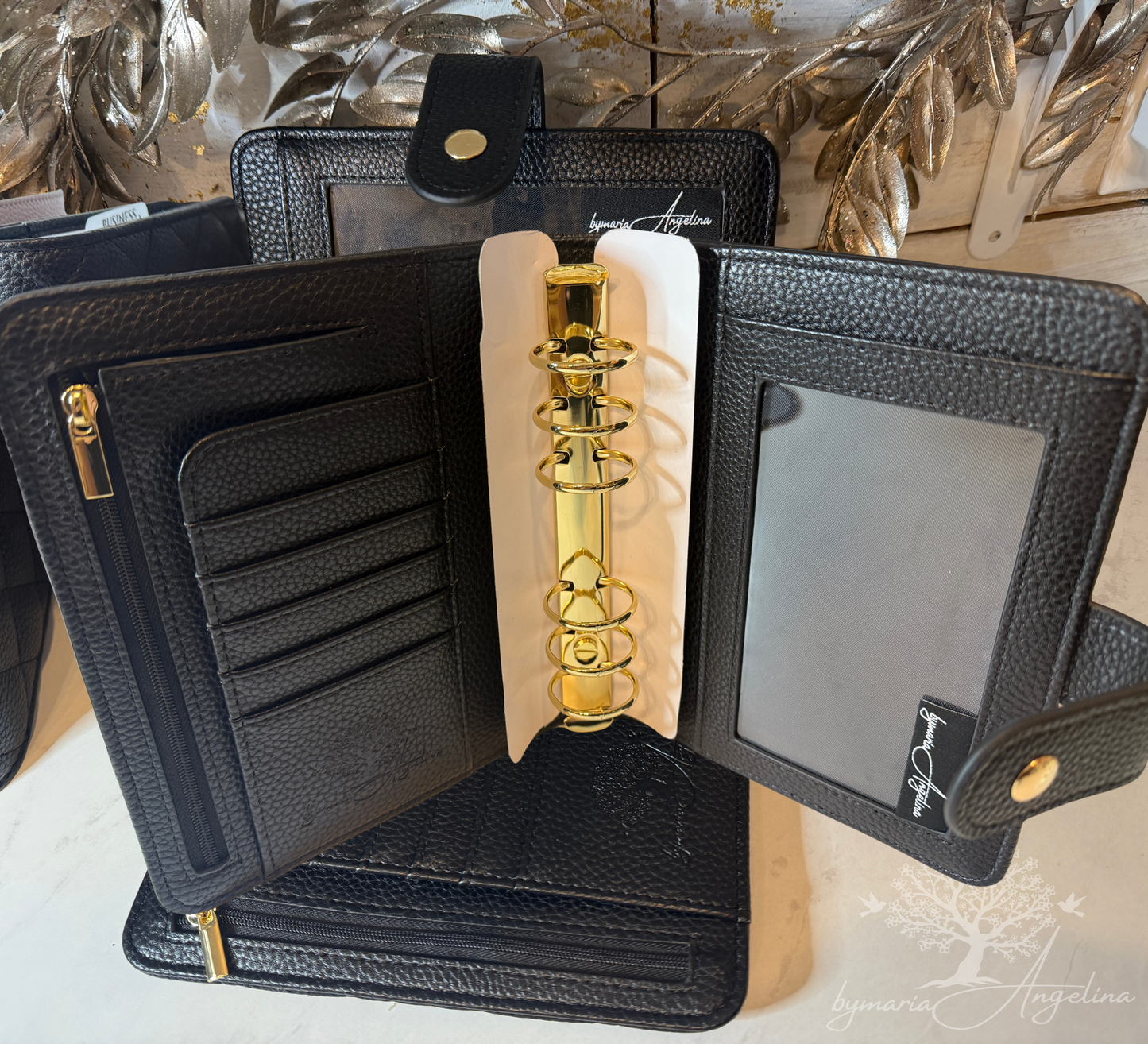 Luxe Glam Black Binder A6