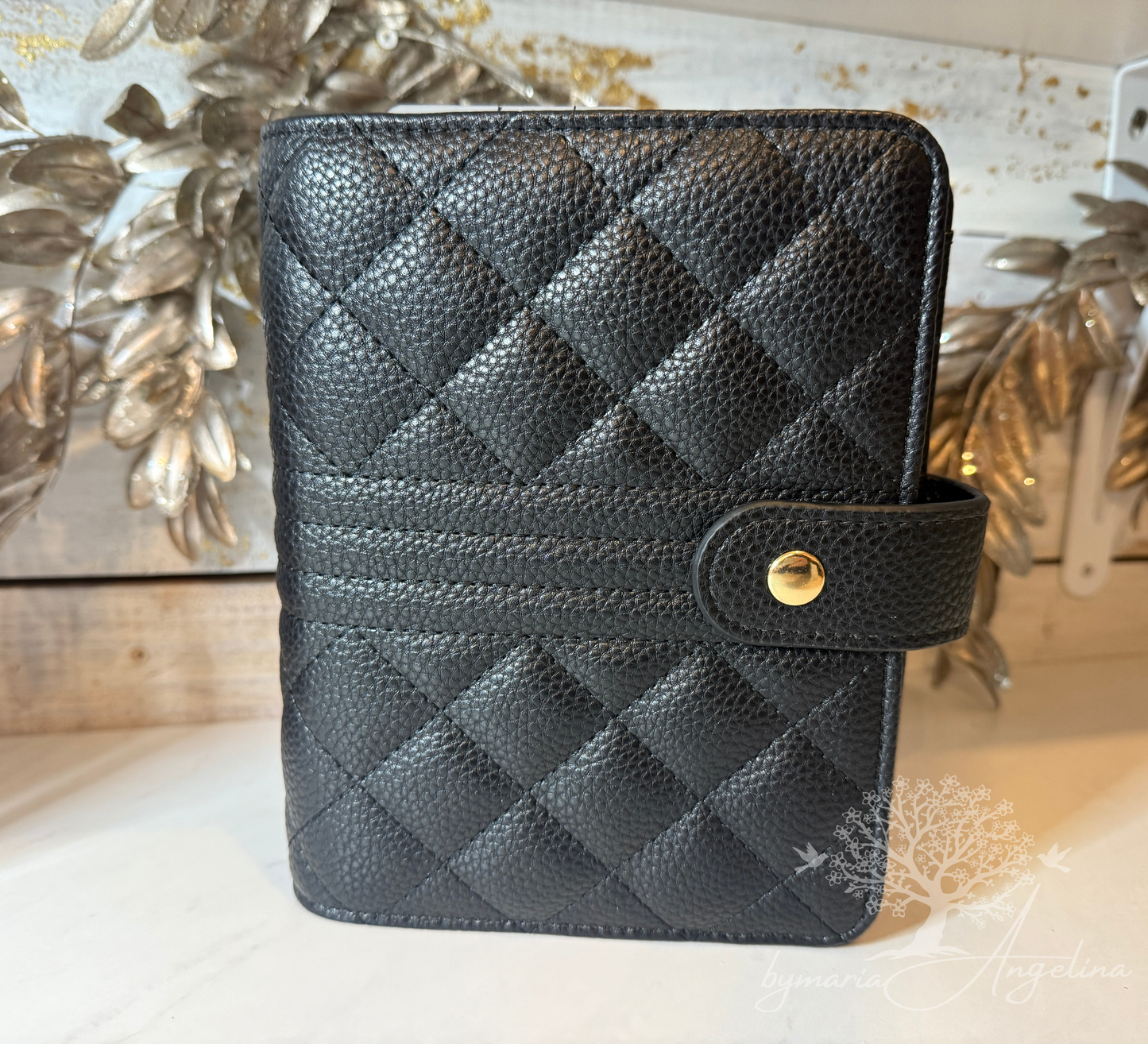 Luxe Glam Black Binder A6