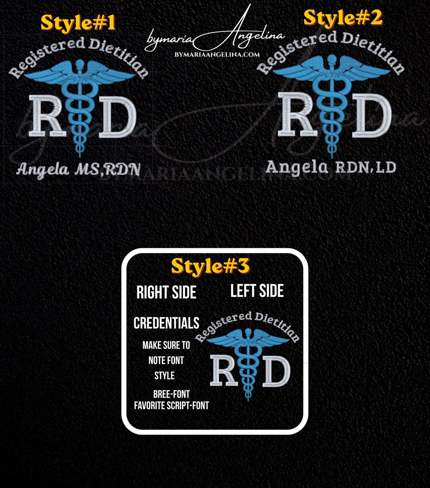 Registered Dietitian Caduceus Symbol | Registered Dietitian personalized Jacket | Nutritionist Gift | Graduation Gift | Dietitian Gifts