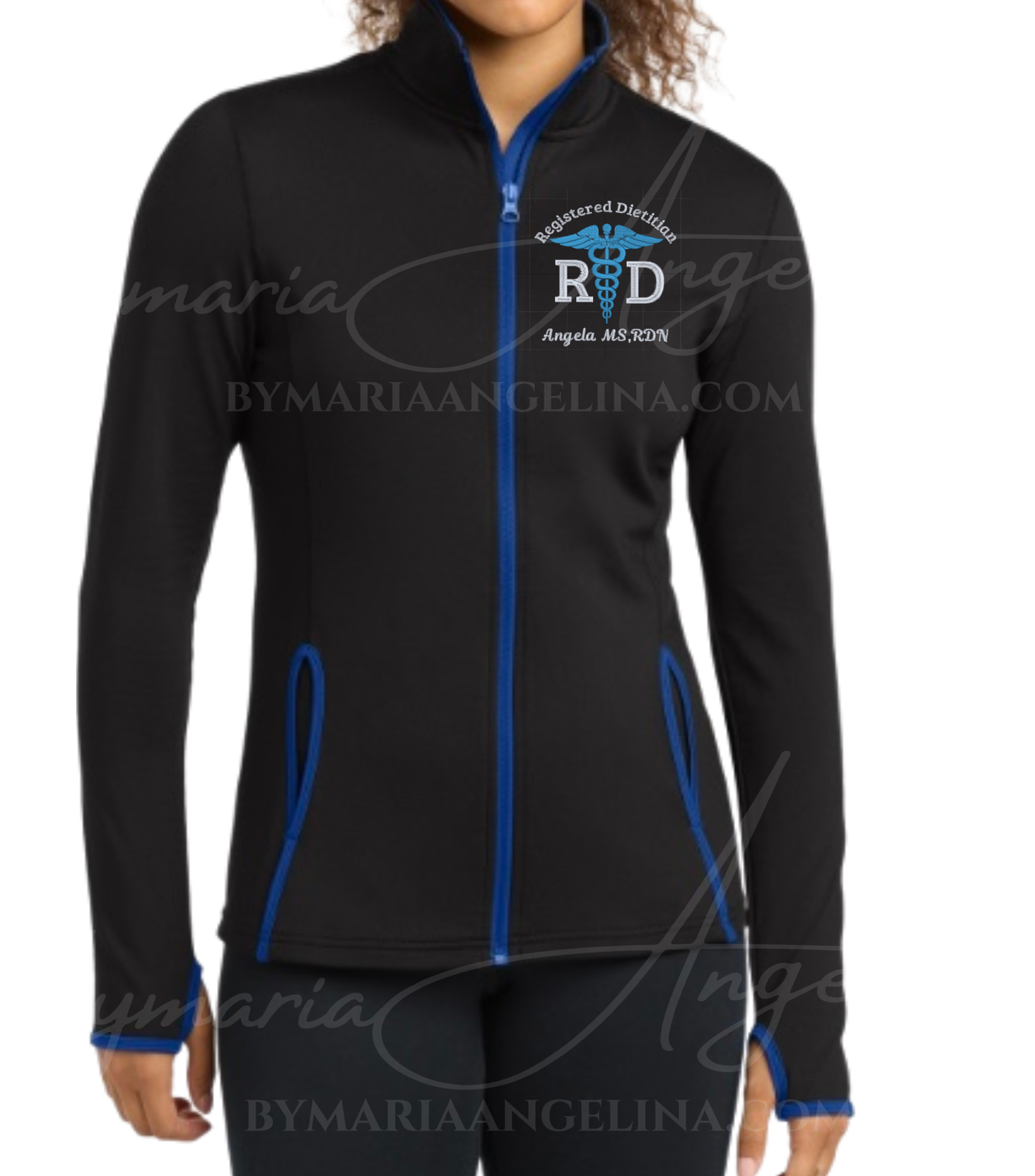 Registered Dietitian Caduceus Symbol | Registered Dietitian personalized Jacket | Nutritionist Gift | Graduation Gift | Dietitian Gifts