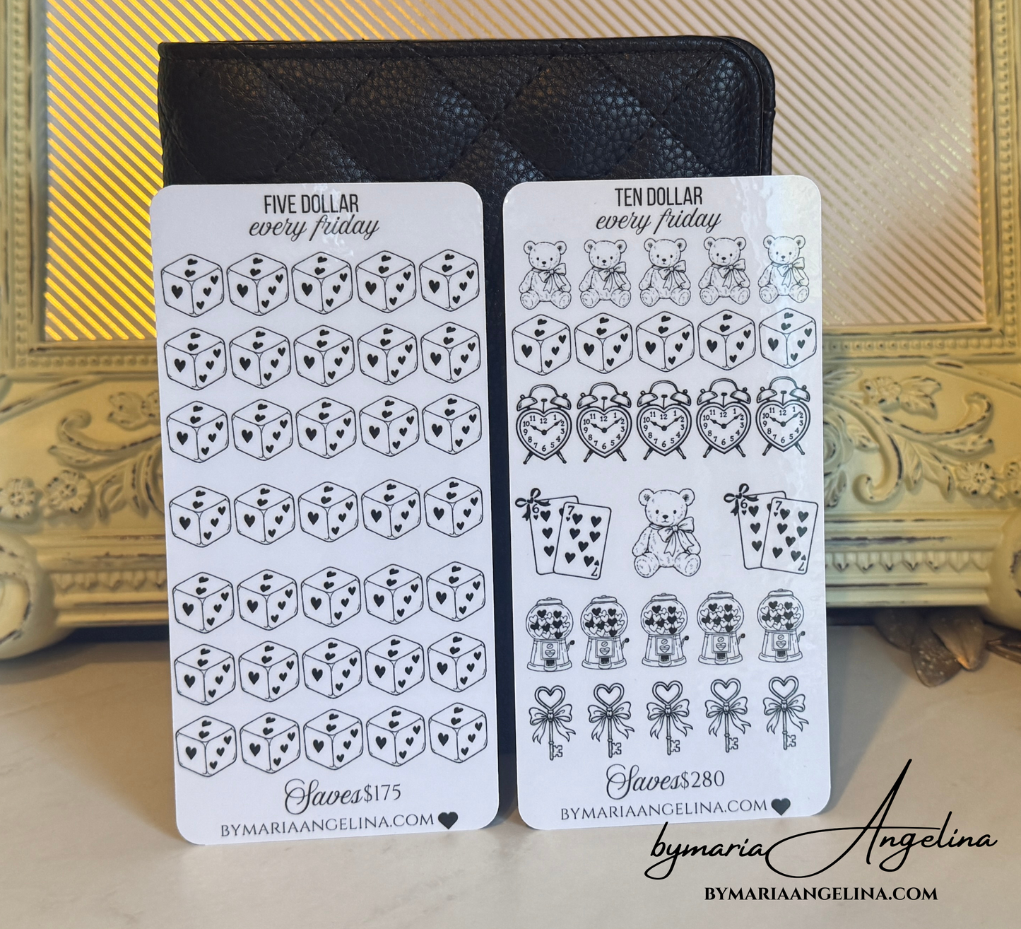 Five & Ten Friday Savings Challenge Set