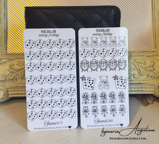 Five & Ten Friday Savings Challenge Set