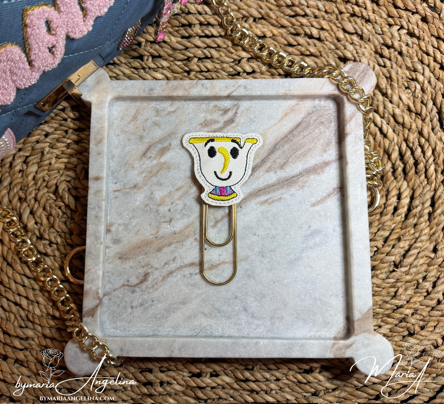 Chip Enchanted Tea Time Paper Clip