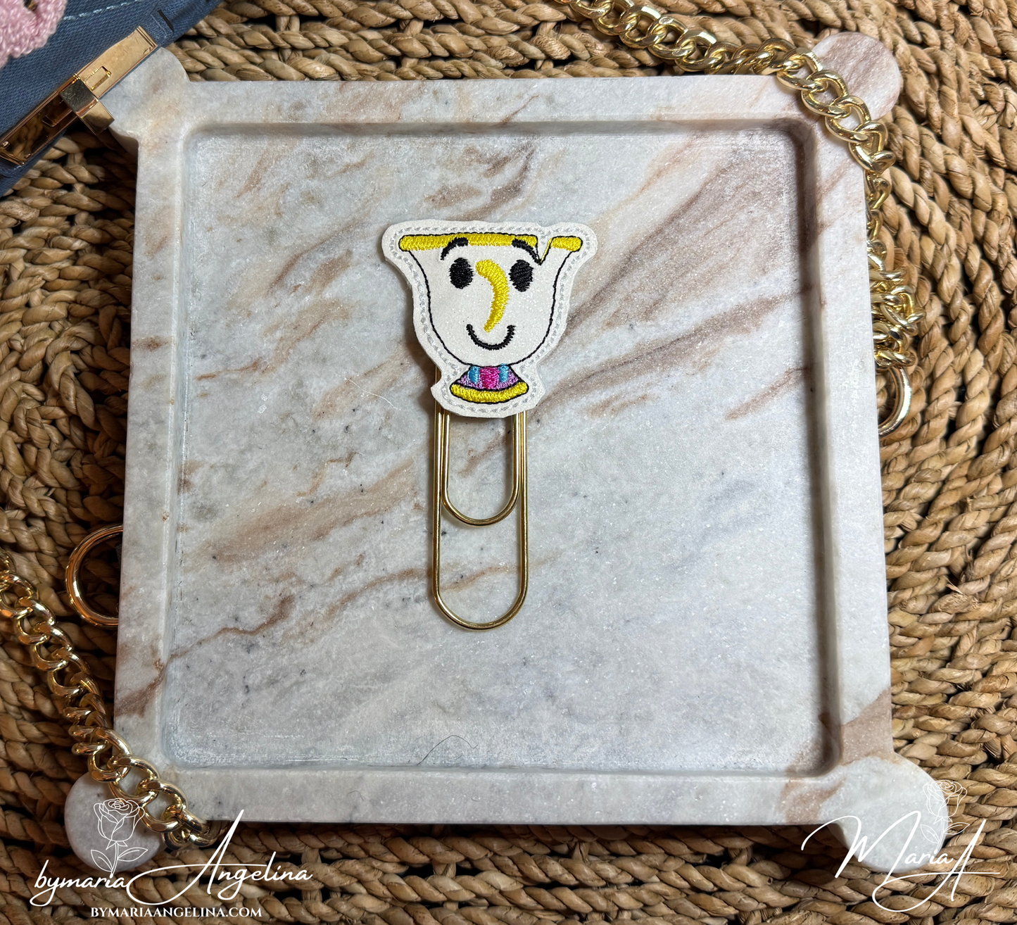 Chip Enchanted Tea Time Paper Clip