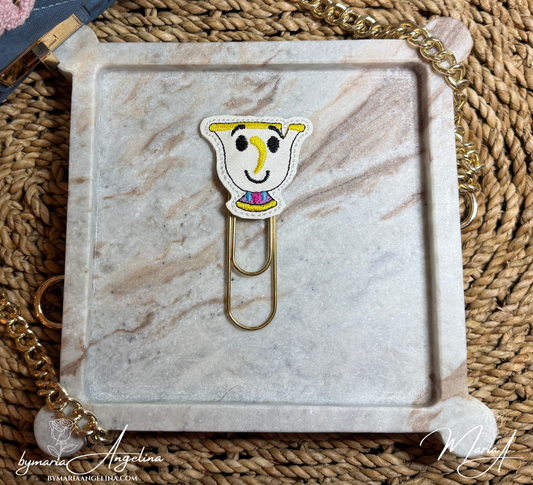 Chip Enchanted Tea Time Paper Clip