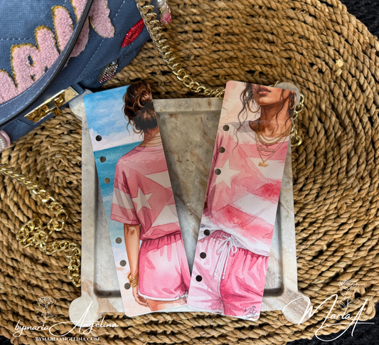 Latina Girl Relax & Recharge Bookmark set