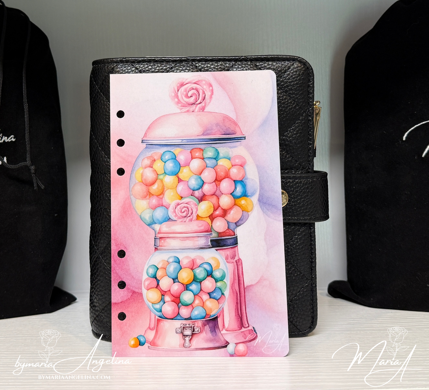 Bubblegum Machine Bliss Dashboard