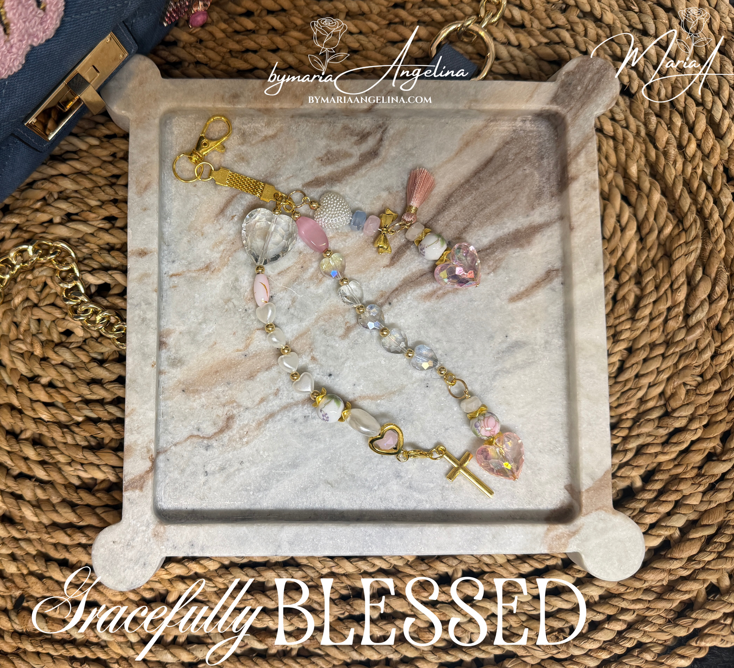 Gracefully Adorned Charm Dangle