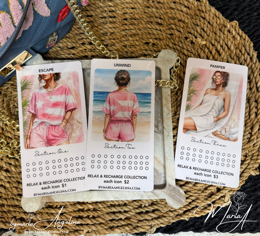 Latina Girl Relax & Recharge Savings Challenge