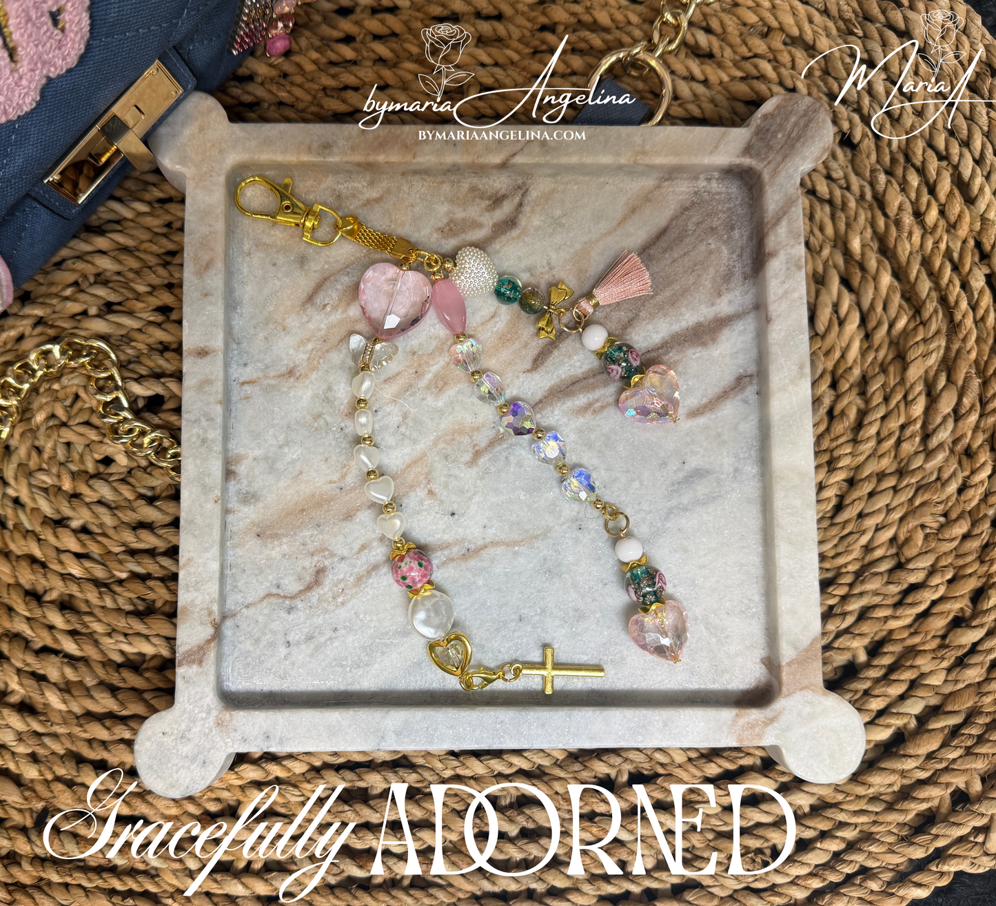 Gracefully Adorned Charm Dangle