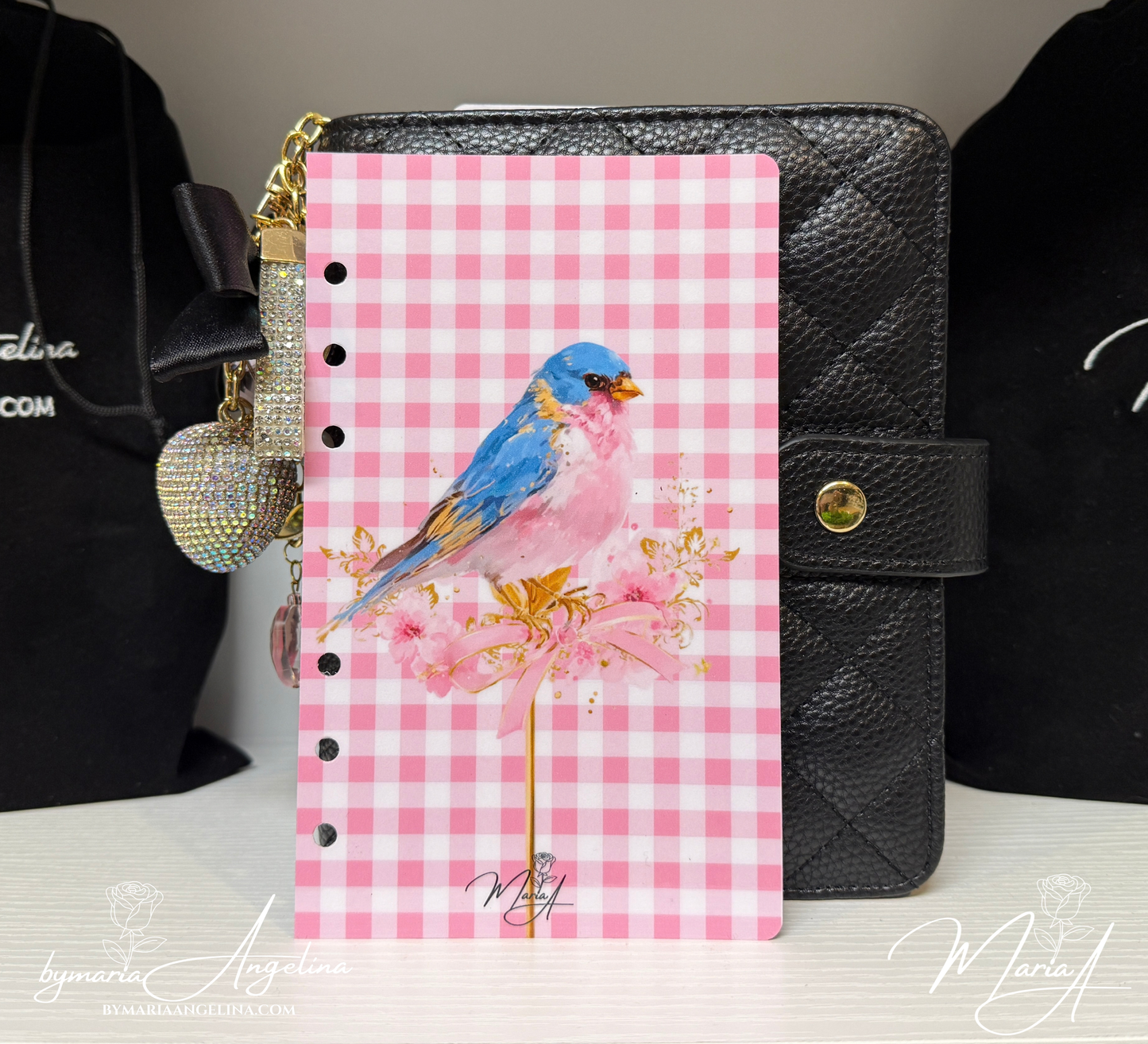Bluebird Daydream Gingham Collection Dashboard