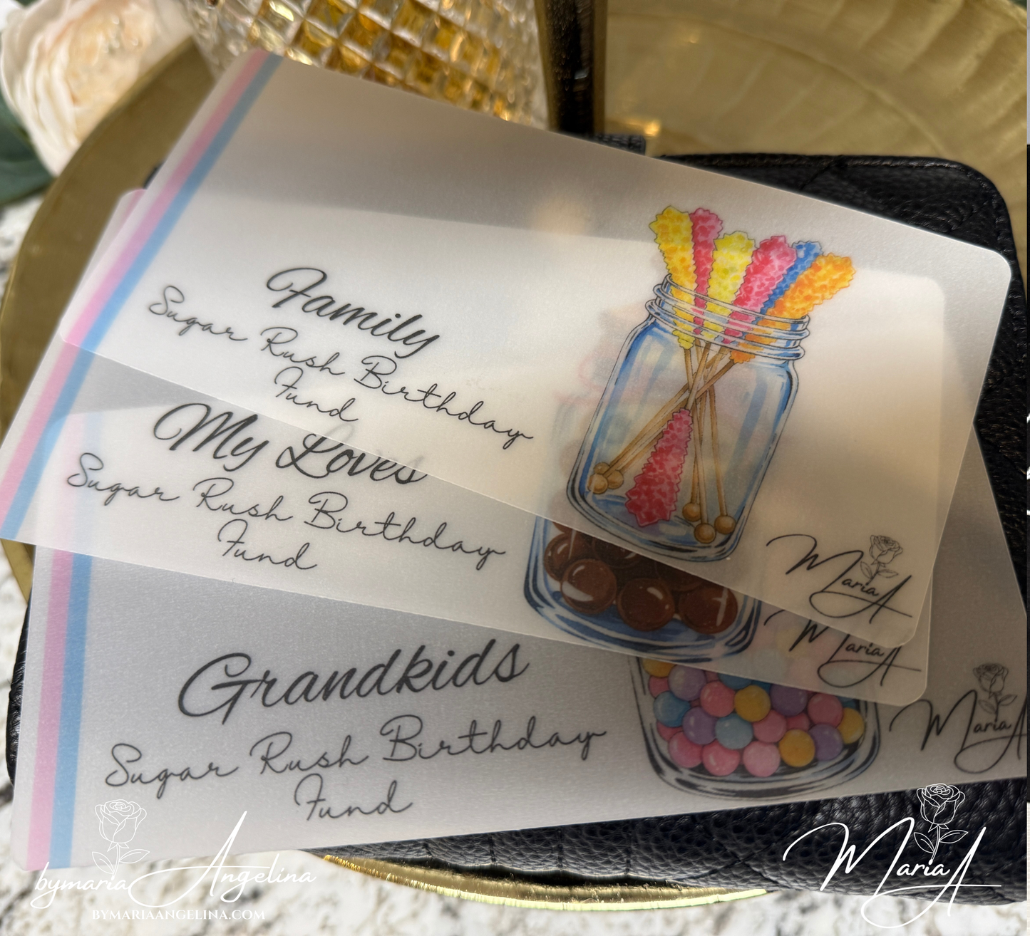 Sugar Rush Collection – Fund Watercolor Cash Envelope Ins
