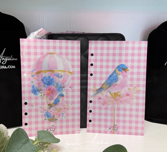 Bluebird Daydream Gingham Collection Dashboards