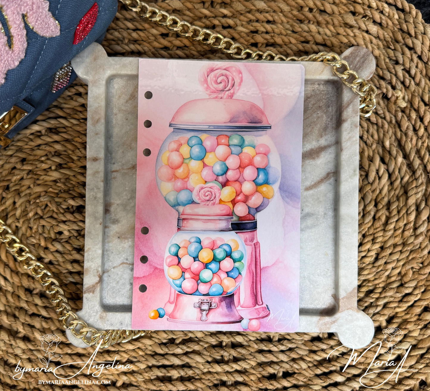 Bubblegum Machine Bliss Dashboard