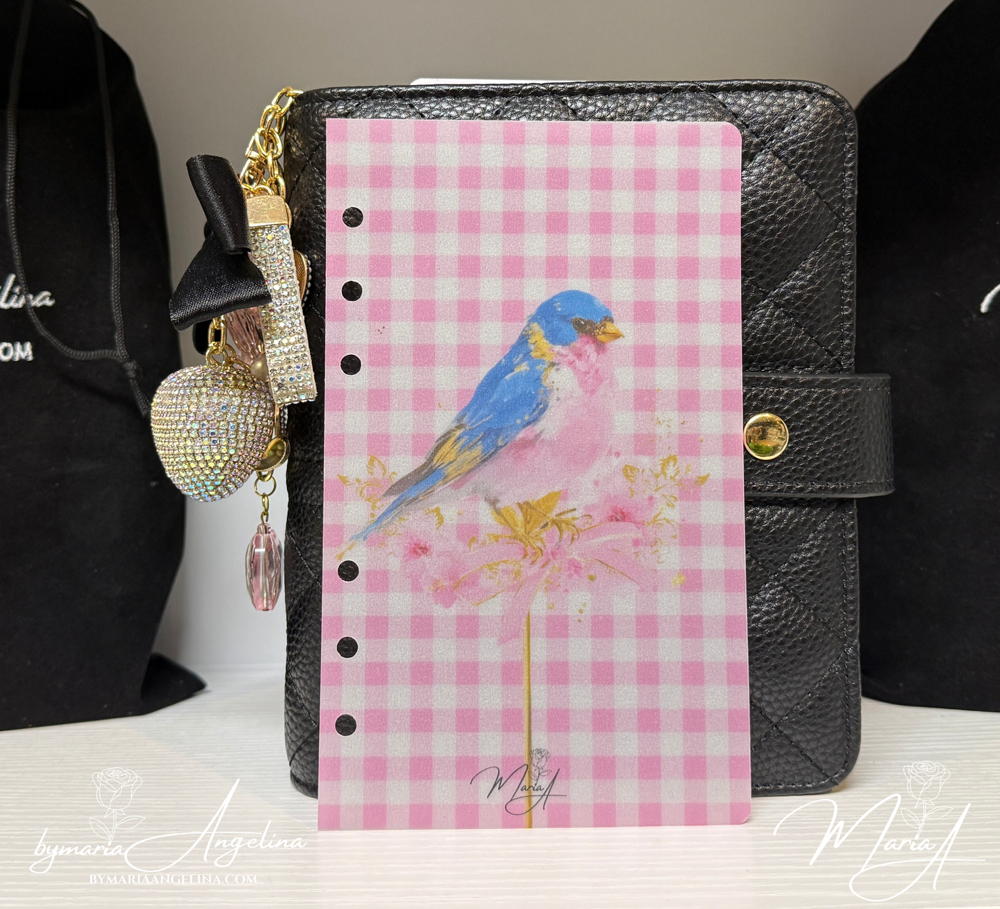 Bluebird Daydream Gingham Collection Dashboard